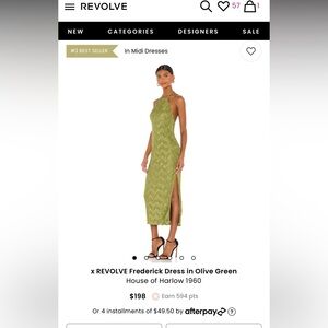 House of Harlow 1960 x Revolve Frederick Dress